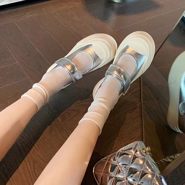 Чжао Луси та же французская женская обувь Maryen уродливая