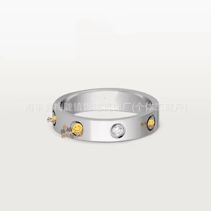 高バージョン Kajia LOVE クラシックリング 3 ダイヤモンド ナロー バージョン ワイド バージョン ベビーブレス オールスターメンズ レディース ダイヤモンドリング メーカー|undefined