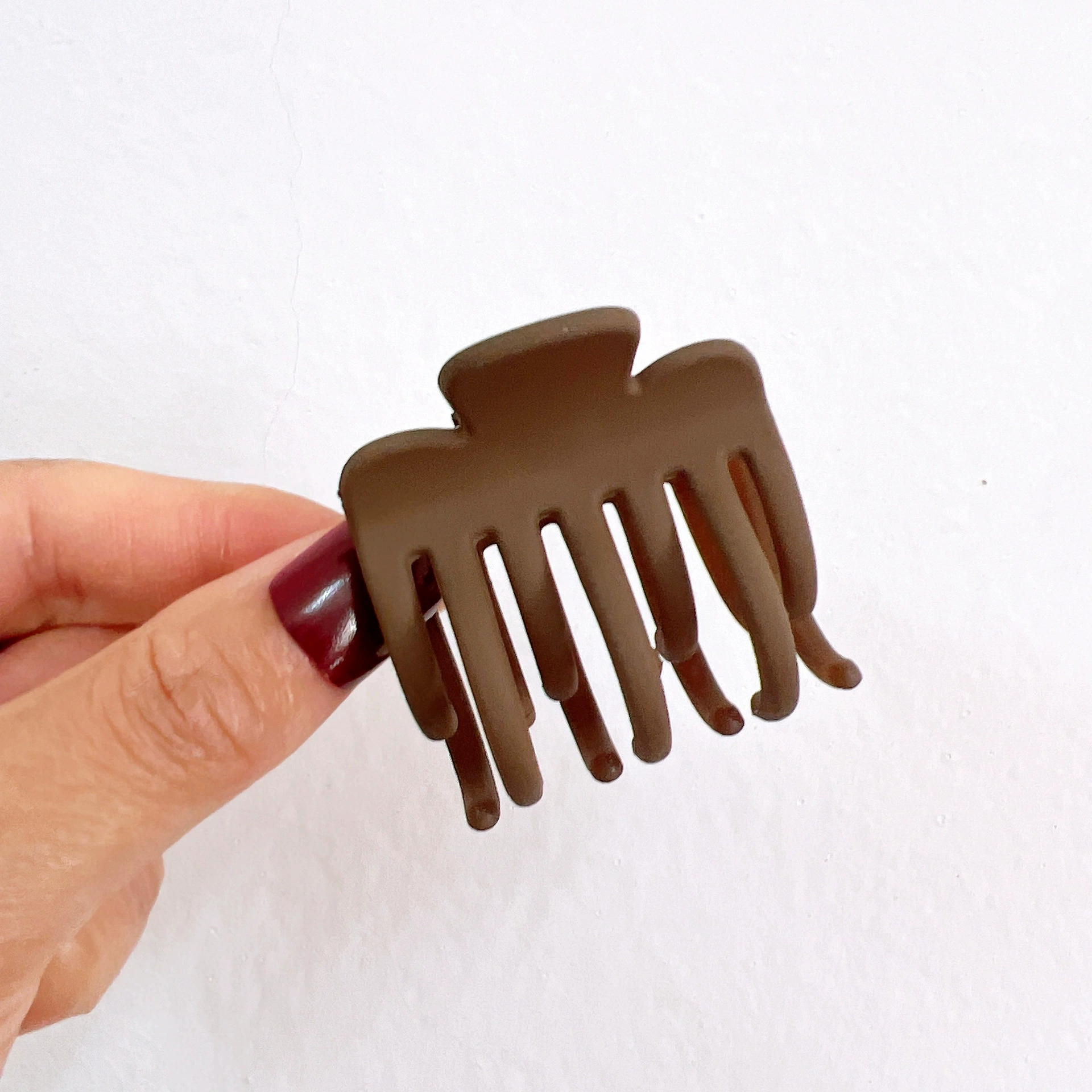 Набор Hair Clips креветка ракушка, 2–4.5 см, матовые и яркие цвета, зажимы для хвоста от маленьких до больших