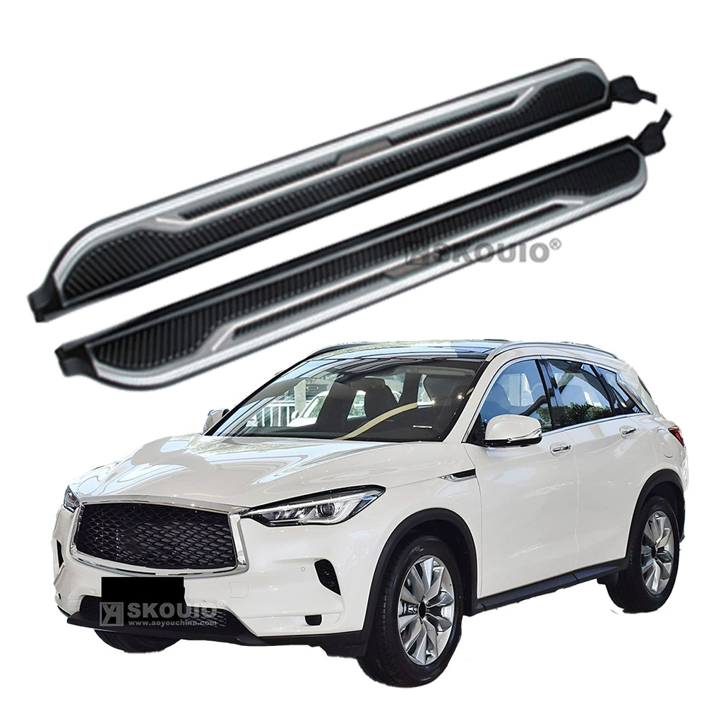 Подходит для педали Infiniti QX50 QX50, специальная боковая педаль из алюминиевого сплава, автомобильная приветственная педаль