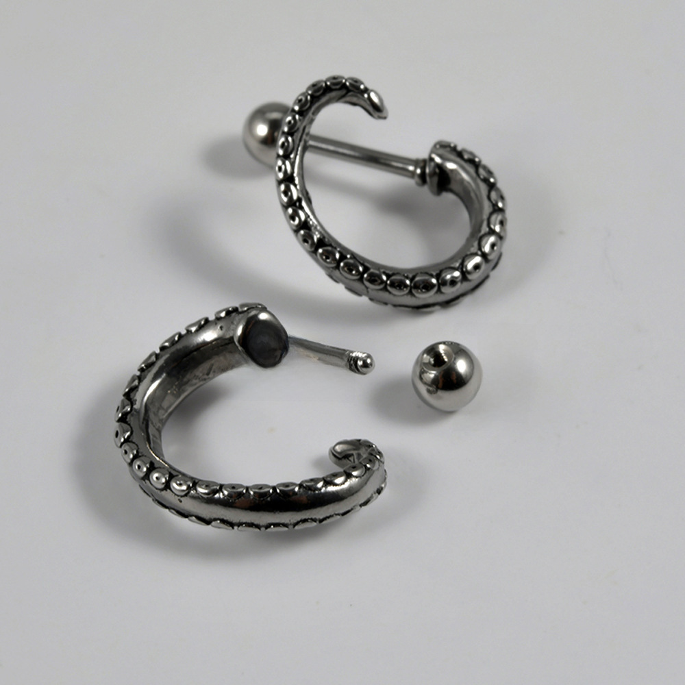 lip piercing stainless steel