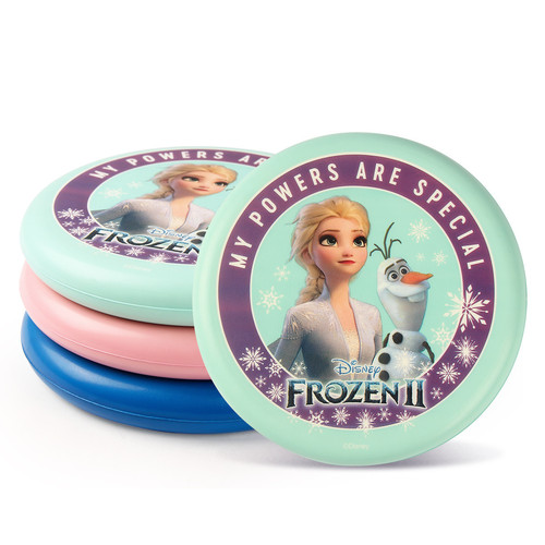 Disney Children's Flying Disc Elsa Soft Extreme Professional Disc Outdoor Sports Hand Throw Toy Parent-Child Interaction for Boys