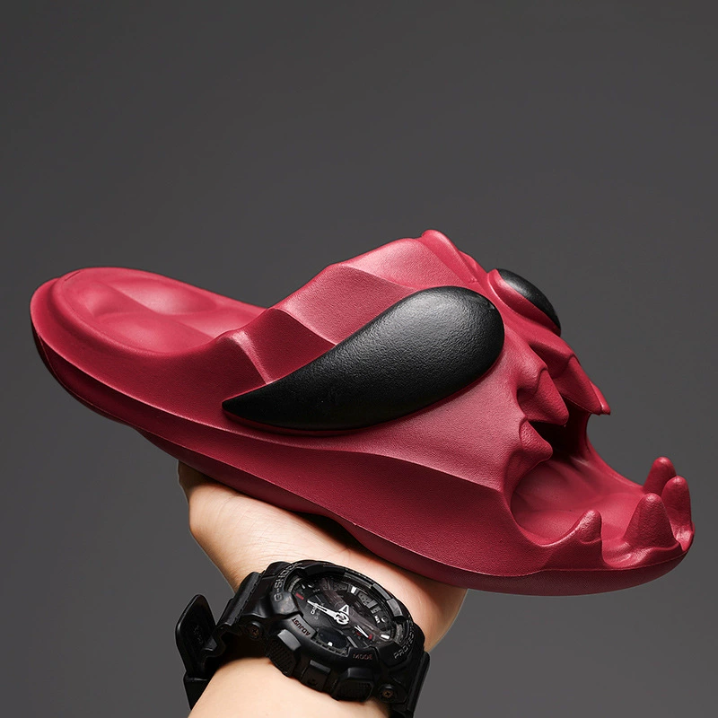 Трансграничная обувь Venom Croc, мужские сандалии с дезодорантом Baotou, противоскользящие повседневные персонализированные модные пляжные туфли, легкие и крутые