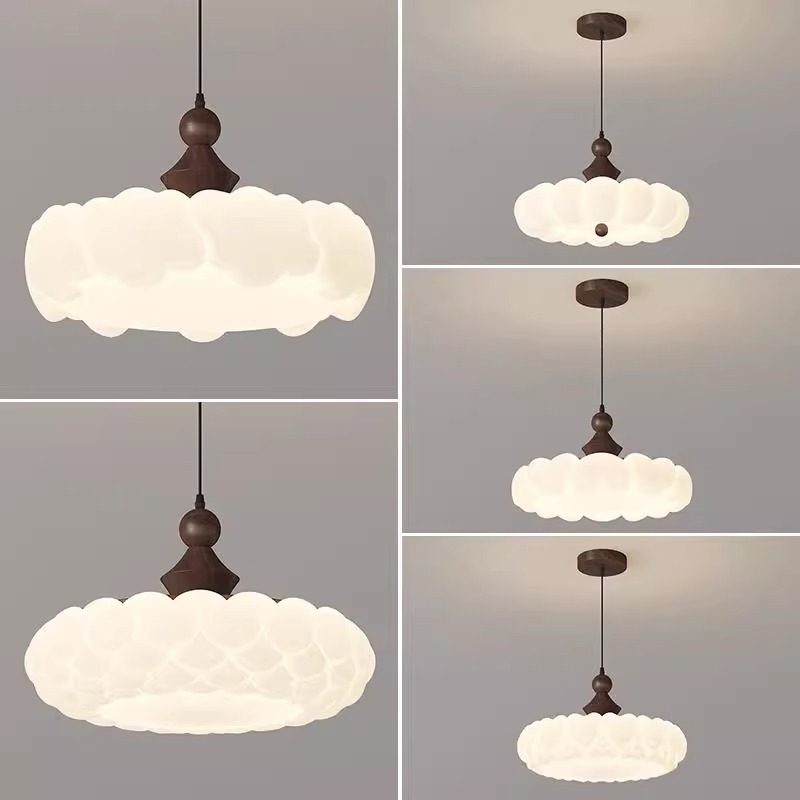 Lámpara de techo de restaurante de estilo antiguo, lámpara de dormitorio principal retro francés, personalidad creativa, lámpara principal de dormitorio de arte, lámpara de estudio para niños