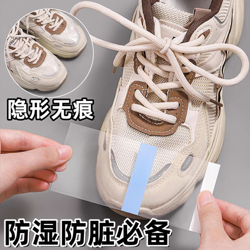 Waterproof Shoe Head Tape for Rainy Days, Keeps Shoes Dry and Clean, Suitable for Both Men and Women, Students, Outdoor Wear Transparent Waterproof Film