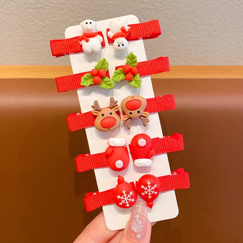 クリスマスの子供の髪飾りは国境を越えてアマゾンで人気がある|undefined