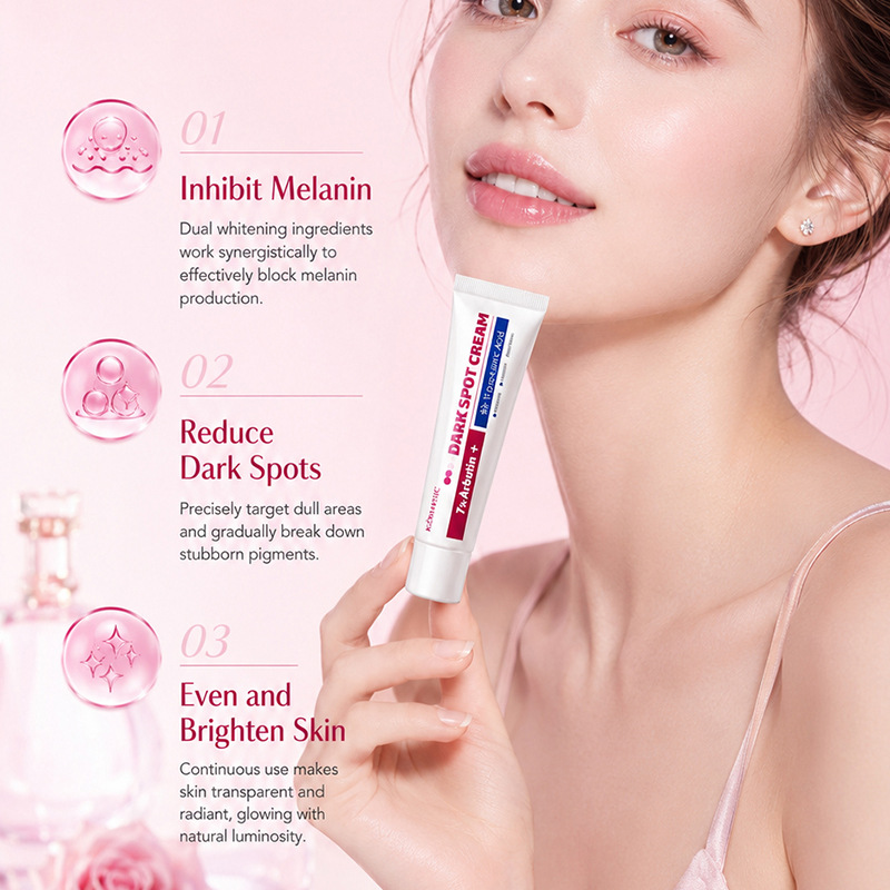 Inglés completo KORMESIC Arbutina & Zhongming Acid Cream Spot Cream Facial Comercio exterior transfronterizo Wholesale image 3