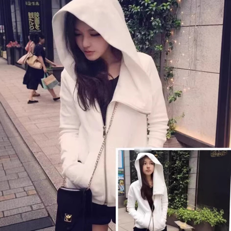 Dark Ghost Step Dance New Men's Cardigan Sweatshirt Assassin's Creed Hooded Wizard Cloak Long Sleeve Couple's Coat