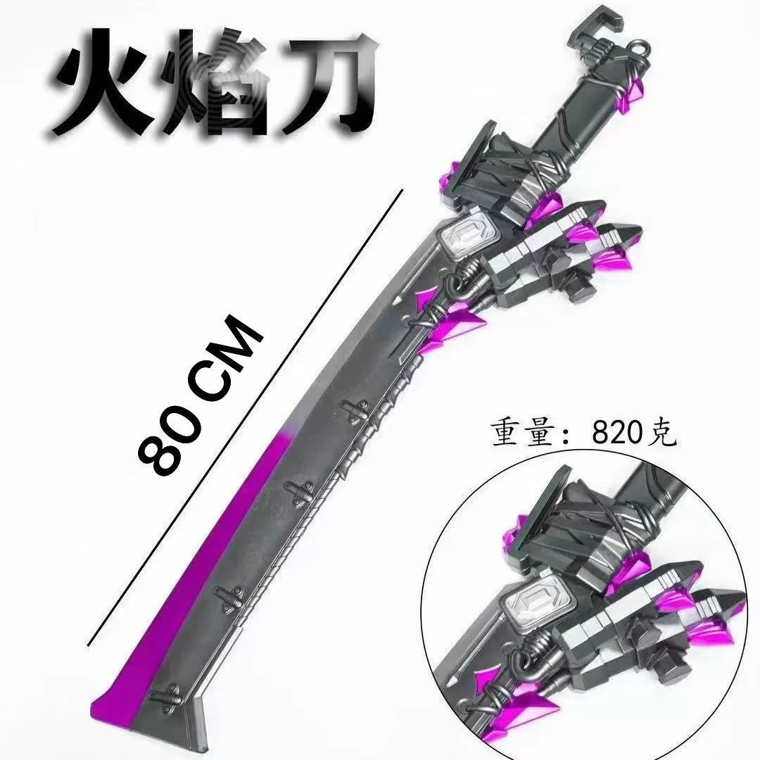 Пламенный нож Leng Feng для игры, крупногабаритная игровые аксессуары для оружия