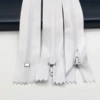 White*3 zipper 20cm