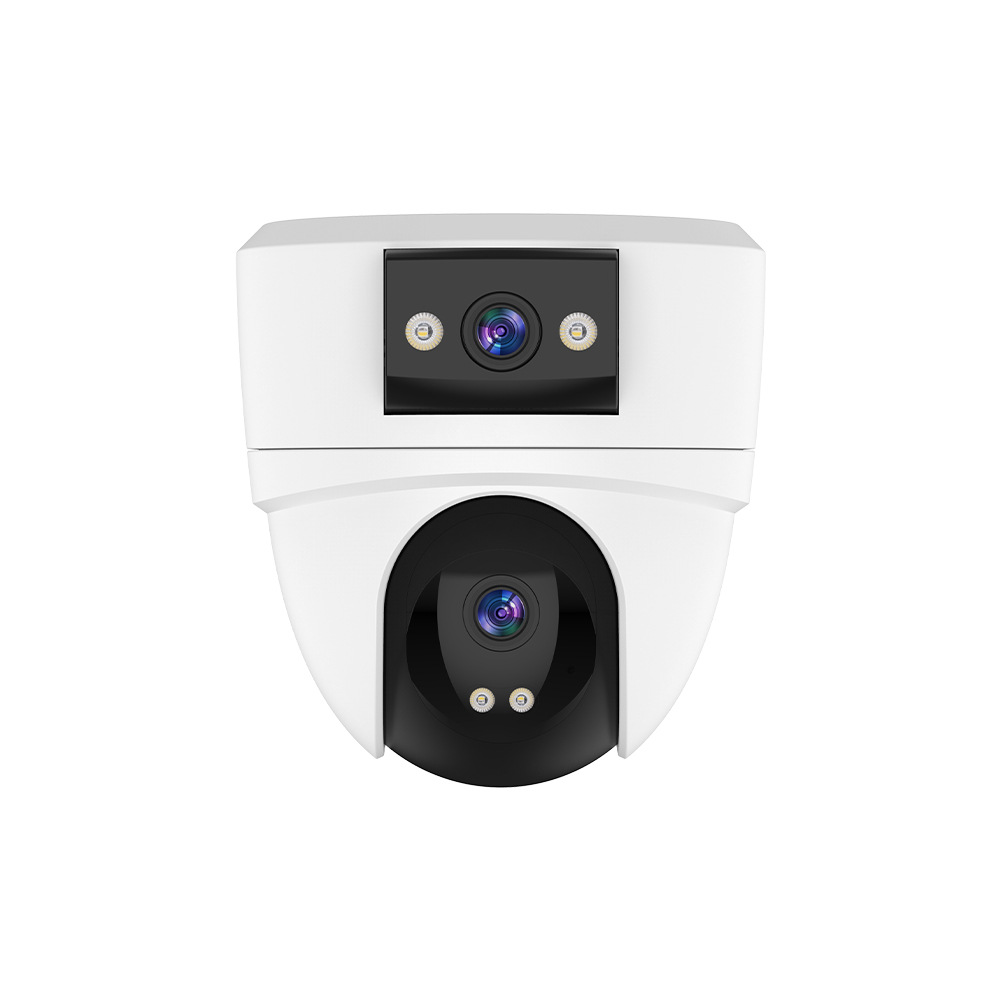 Cámara de vigilancia binocular transfronteriza inalámbrica WIFI 360 monitor comercial de alta definición para el hogar