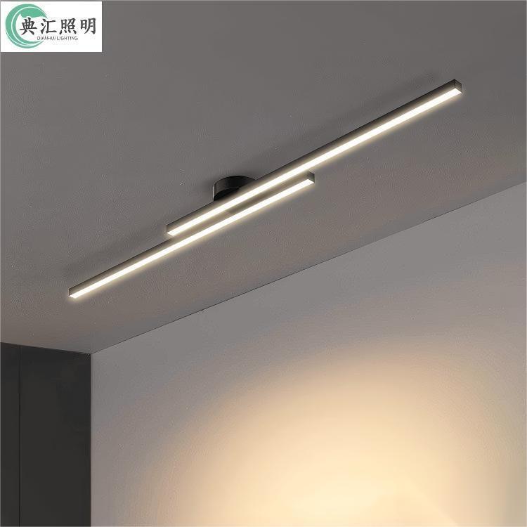 Modern Minimalist Home Led Living Room Bedroom Bedside Wall Lamp Long Strip Decorative Lighting Atmosphere Lighting Linear Light