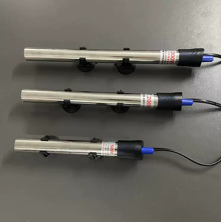 鱼缸加热棒自动恒温加温棒加热器小型乌龟加温器不锈钢温度计龟缸
