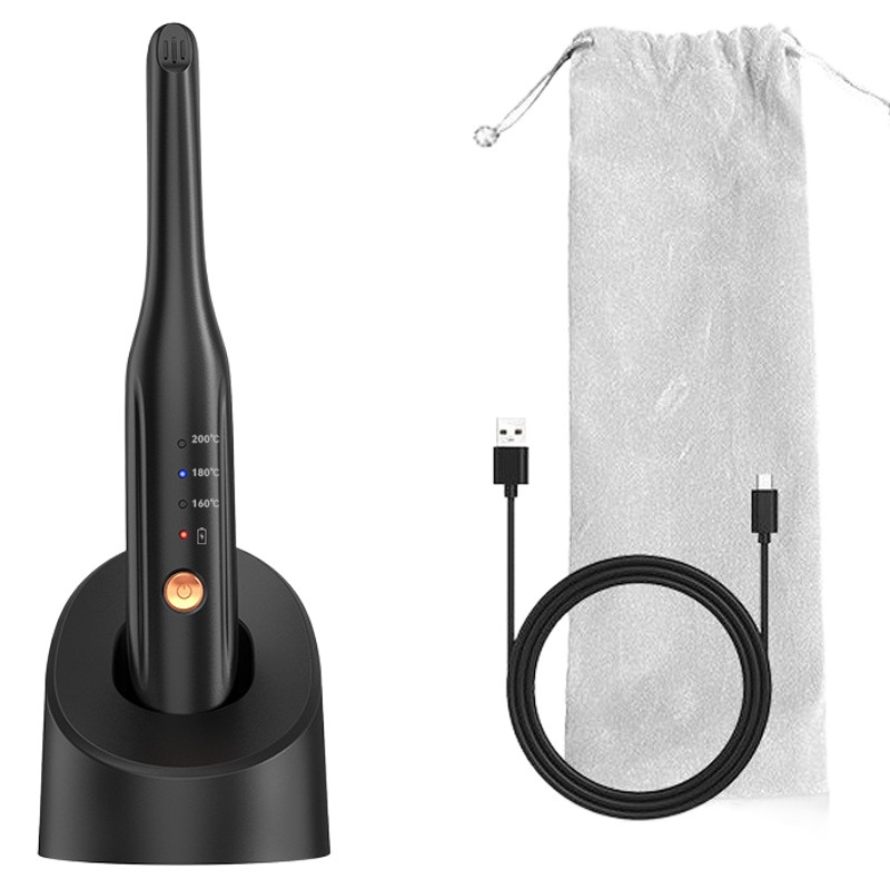 Mini plancha de pelo coreana popular transfronteriza, rizador de pelo de versión estrecha, doble uso para alisar y rizar, plancha de pelo inalámbrica para uso doméstico al por mayor. image 1