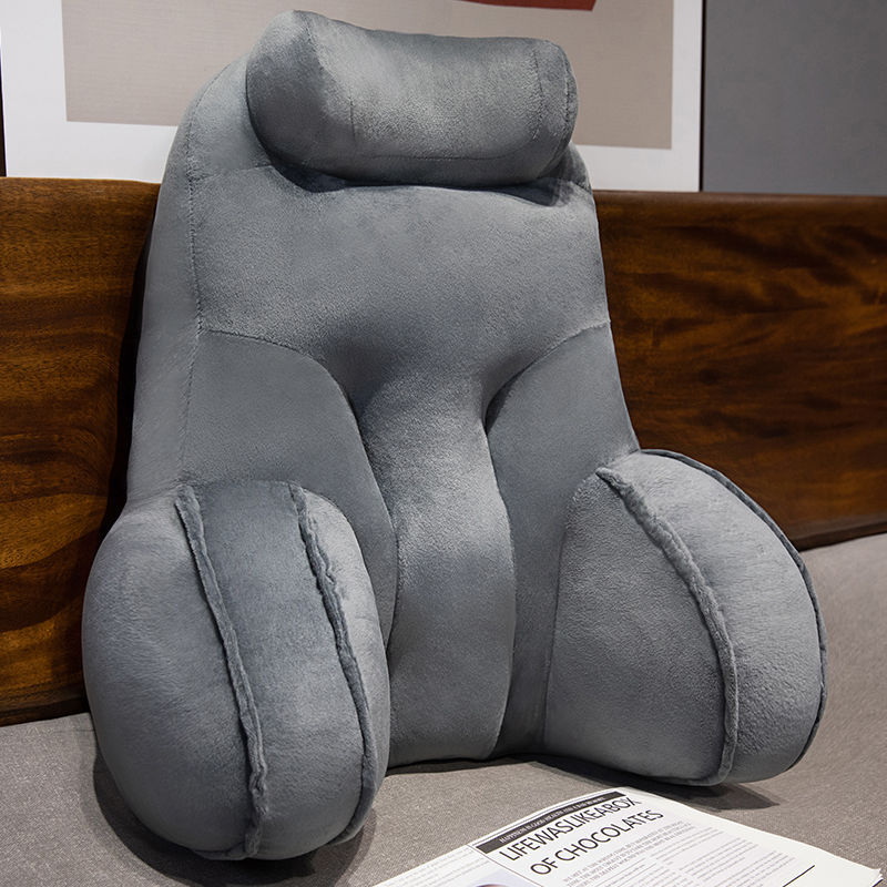 Office Seat Lumbar Support Sofa Pillow Cushion Lumbar Pad Long Sitting Backrest Artifact Cushion Chair Lumbar Pillow for Pregnant Women