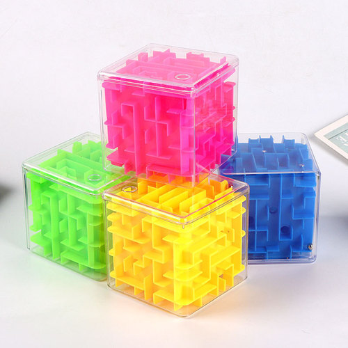 3D three-dimensional maze ball children's moving bead educational toy boys kindergarten gift intellectual game stress relief Rubik's Cube