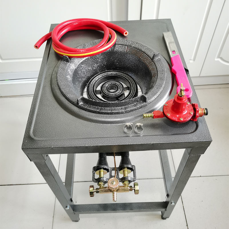 가스탱크용 수동 이중링 + 선반 + 부속품(정지방지 기능 포함)