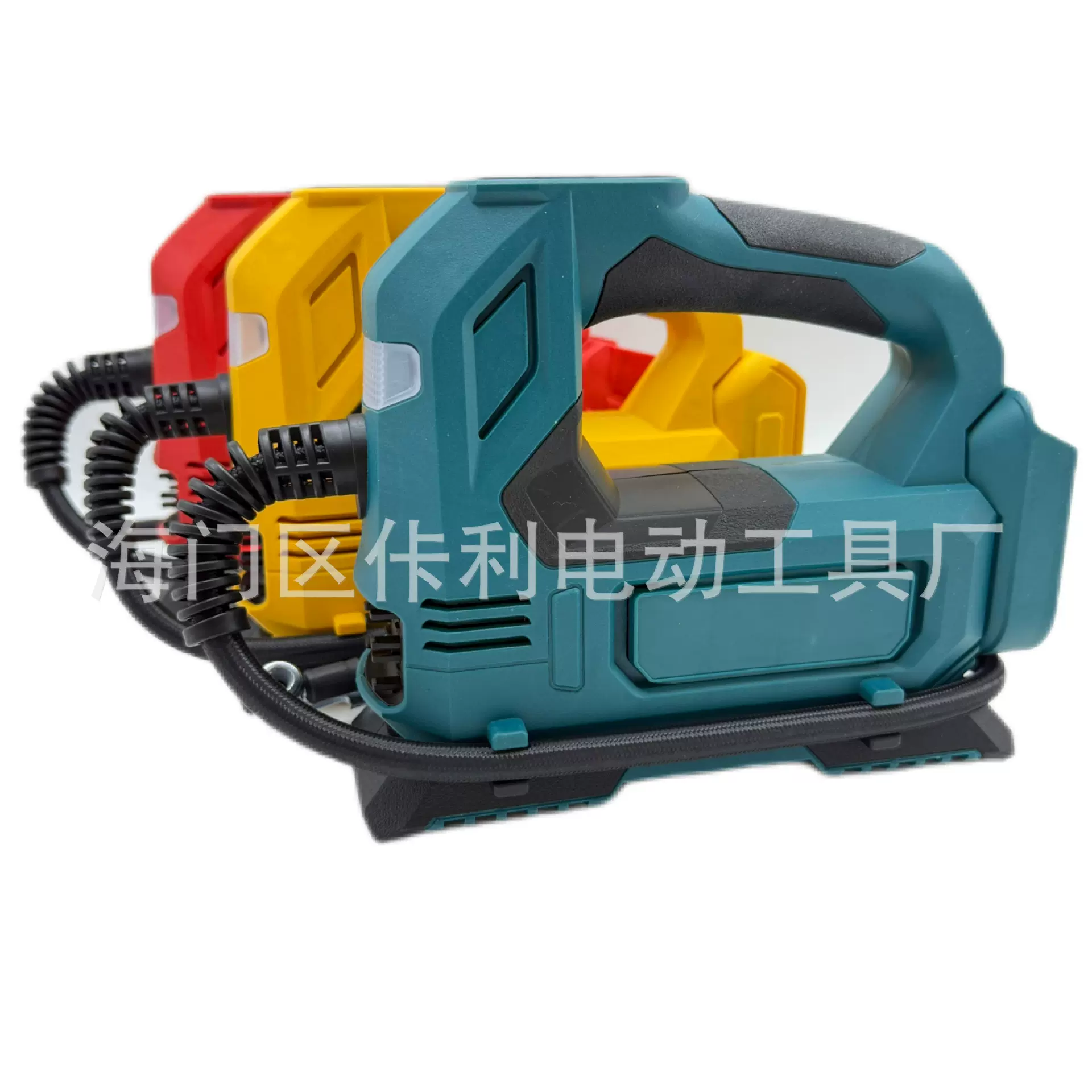 跨境新款打气泵车载轮胎迷你充气泵便携式牧田插脚充电式