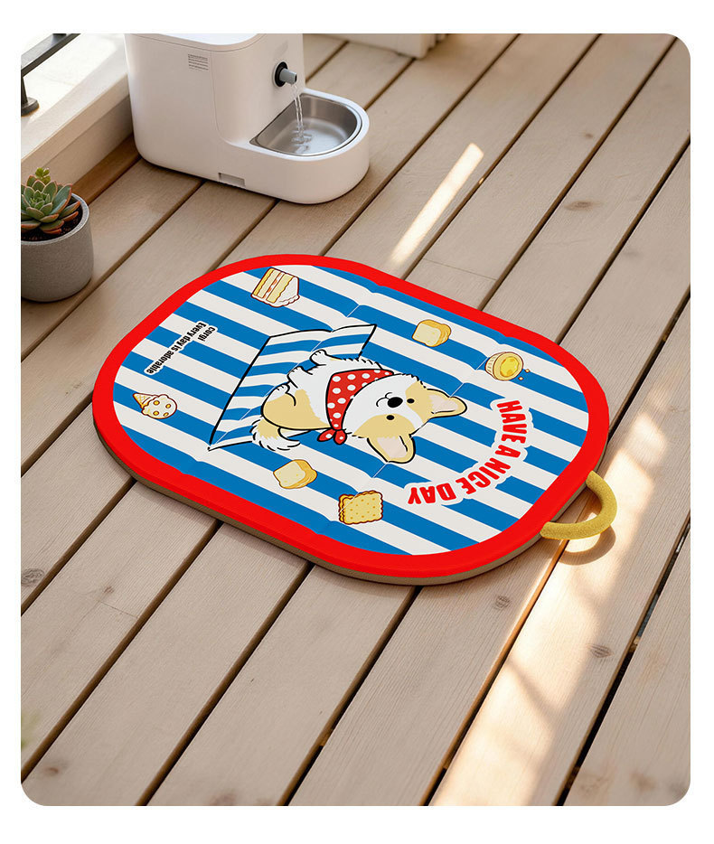 Pet Waterproof Cooling Mat For Dogs And Cats Foldable Bed_voghion.com