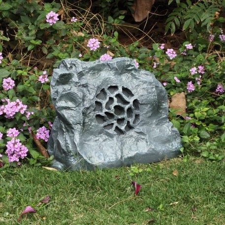 Public Broadcasting Background Music Sound System Outdoor Fixed Pressure Park Scenic Area Courtyard Grass Stone Speaker