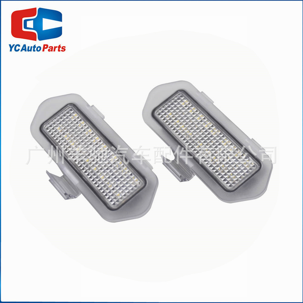Aplicable a Cadillac Escalade / Chevrolet Espejo retrovisor Lámpara de bienvenida Lámpara de suelo LED