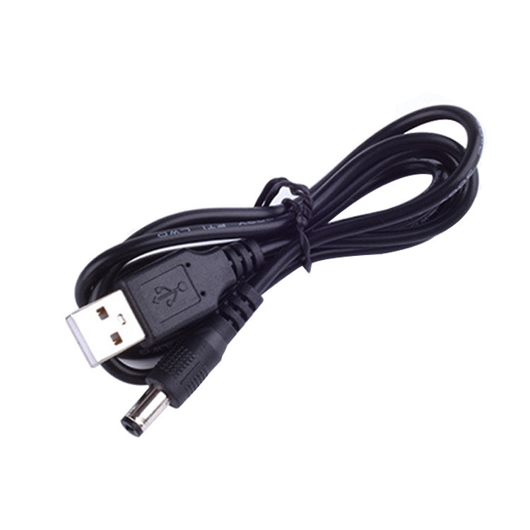 USB 5V to DC5521 male charging wire power transfer line extension line data line power supply line charging treasure