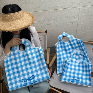 Thickened Clothing Store Handbags for Clothes, Thickeneded Gift Shopping Women's Clothing, Kidsren's High-End Plastic Bags Printing