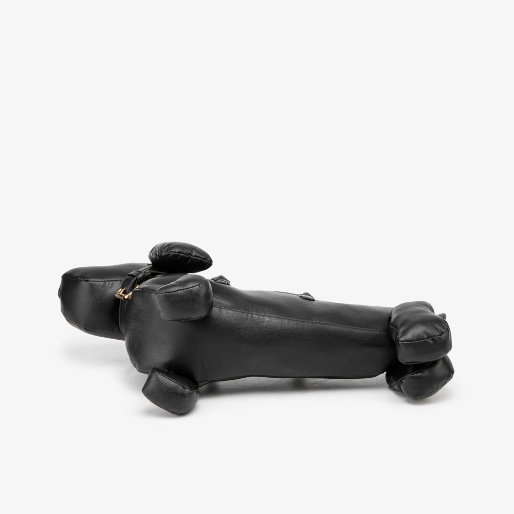 Comercio electrónico transfronterizo nuevo bolso de perro de salchicha elegante y lindo bolso ligero de piel blanda de gran capacidad bolso de hombro único