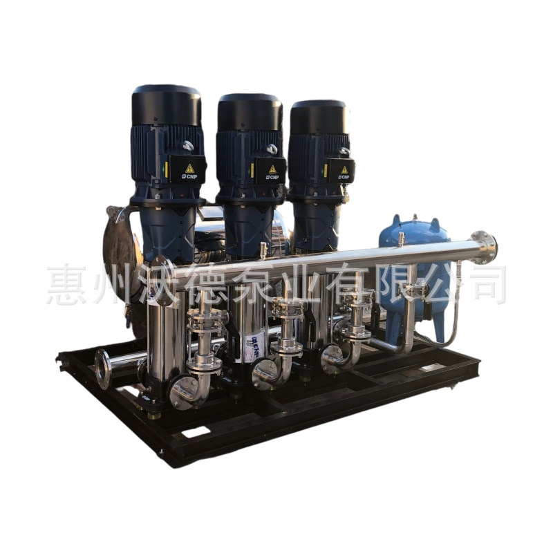 供应变频给水系统 小型变频泵 变频泵原理型号图片WDL不锈钢泵房
