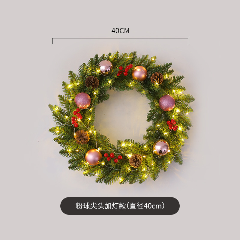 Rosa bola señaló cabeza más tipo de lámpara (diámetro 40cm)