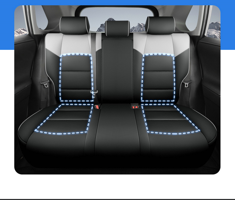 2022 Toyota fenglanda special seat cover four seasons wear-resistant leather car cushion fully surrounded luxury seat cover for women