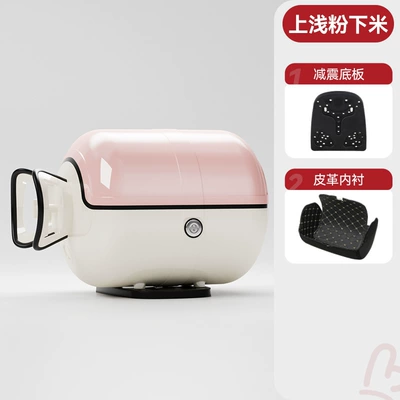 Gas Tank Abs Material | Motorcycle trunk - light-pink-with-rice-factory-straight-hair-refundable-if-you-buy-more
