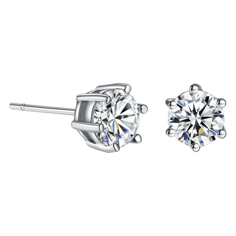 Эксклюзивные дизайнерские серьги, кольца и ожерелья с цирконами (шесть крапанов) для женщин, простые и стильные высококачественные серьги и ювелирные наборы оптом.