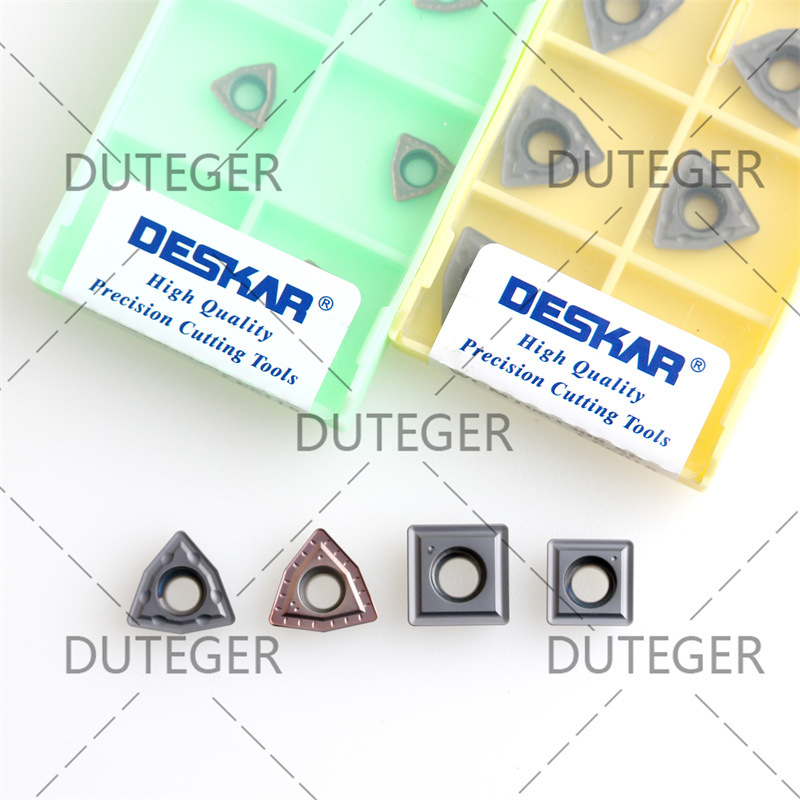 戴斯卡DESKARU钻刀片快速钻暴力钻WCMT050308-SF LF6018 SPMG刀片