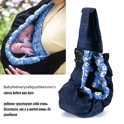 Backpack pure cotton fabric baby bag baby feeding bag foreign trade maternal and infant new style