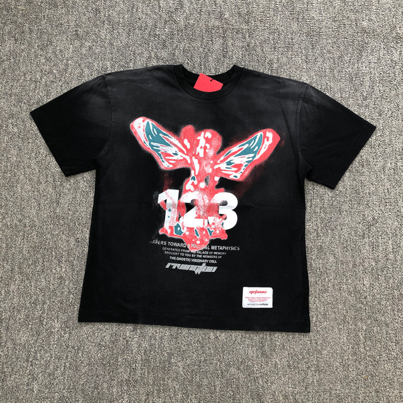 American Trendy Brand Rrr123 New Model 26Ss in This Era, Cva Washed Retro Loose Short-Sleeved T-Shirt for Men Summer American Trendy Brand Rrr123 New Model 26Ss in This Era, Cva Washed Retro Loose Short-Sleeved T-Shirt for Men Summer