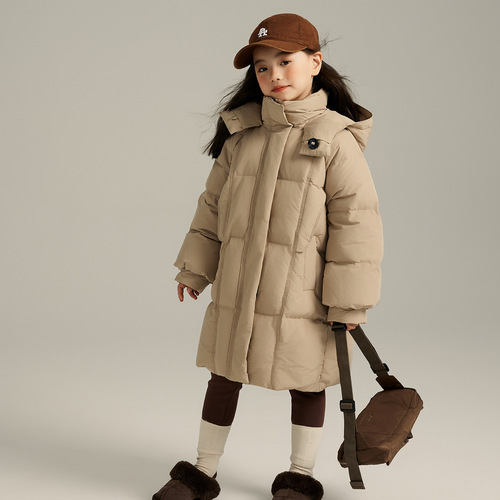 Momojia Children's Clothing Down Jacket Girls' Style Down Jacket  New Children's Winter Outing Jacket 85 Down