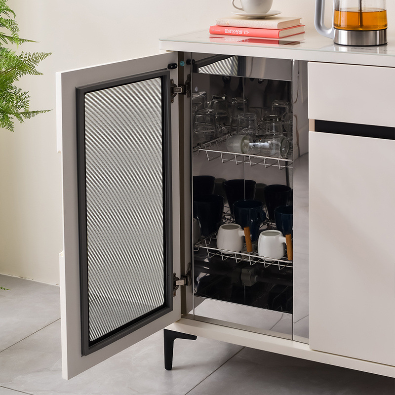 Máquina de té de voz inteligente de alta calidad doméstica totalmente automática con desinfección y secado anti-derrame de agua de lujo ligero gabinete de agua potable