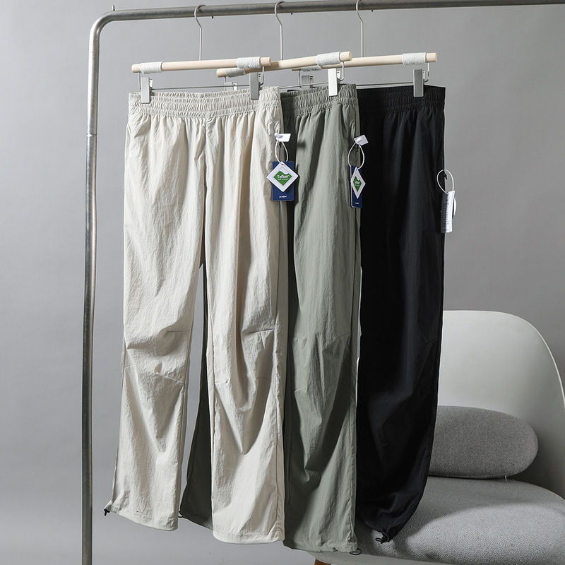 Outdoor Breathable Quick-drying Thin Overalls Loose Casual Pants Hiking Climber Pants Thin Straight Leg Pants Casual Pants Outdoor Breathable Quick-drying Thin Overalls Loose Casual Pants Hiking Climber Pants Thin Straight Leg Pants Casual Pants