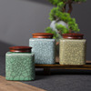 Kongshan Xinyu Creative Longquan celadon brother kiln ice crack mid -number universal tea jar ceramic seal jar wholesale