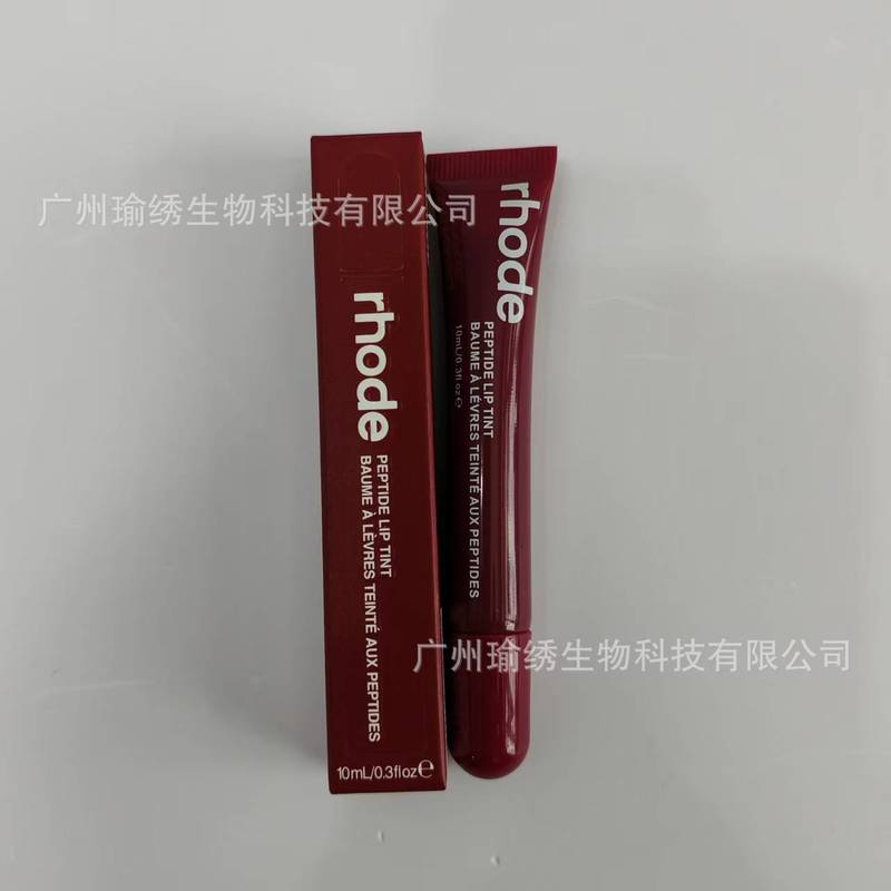 现货跨境专供rhode海莉hailey唇膏唇部保湿有色润唇膏唇釉口红|undefined