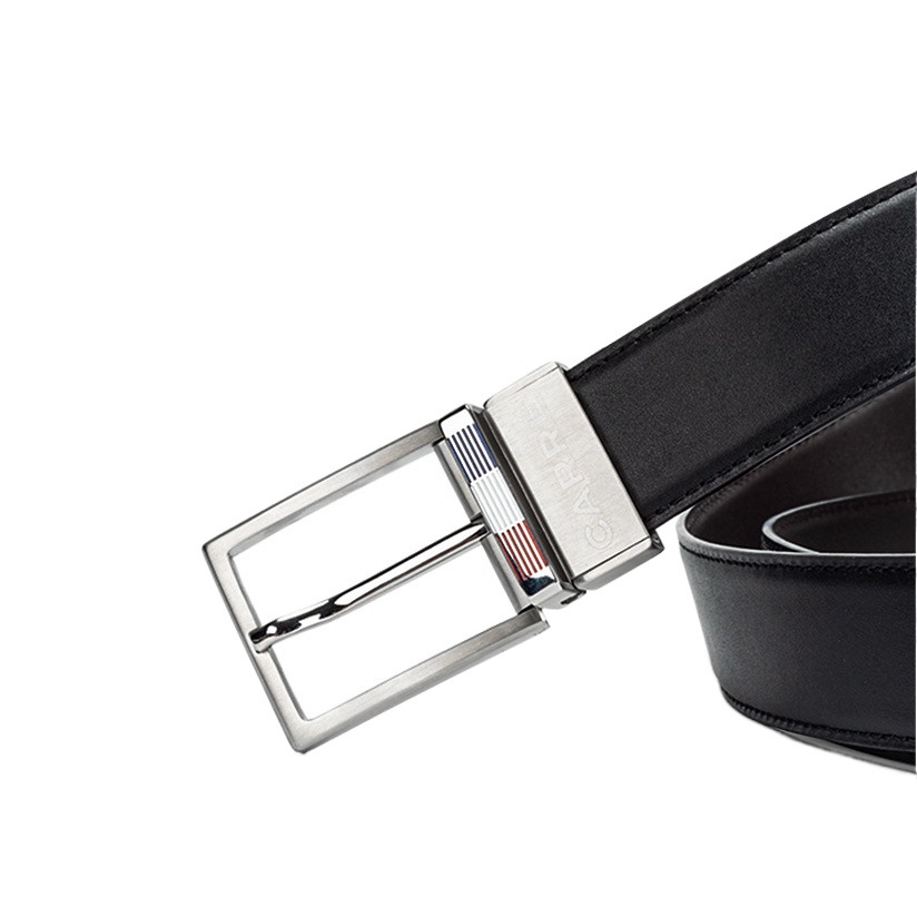 Cinturón de suministro directo de fábrica primera capa de piel de vaca de los hombres de los productos genuinos de negocios casual todo partido cinturón de cuero genuino de los hombres al por mayor