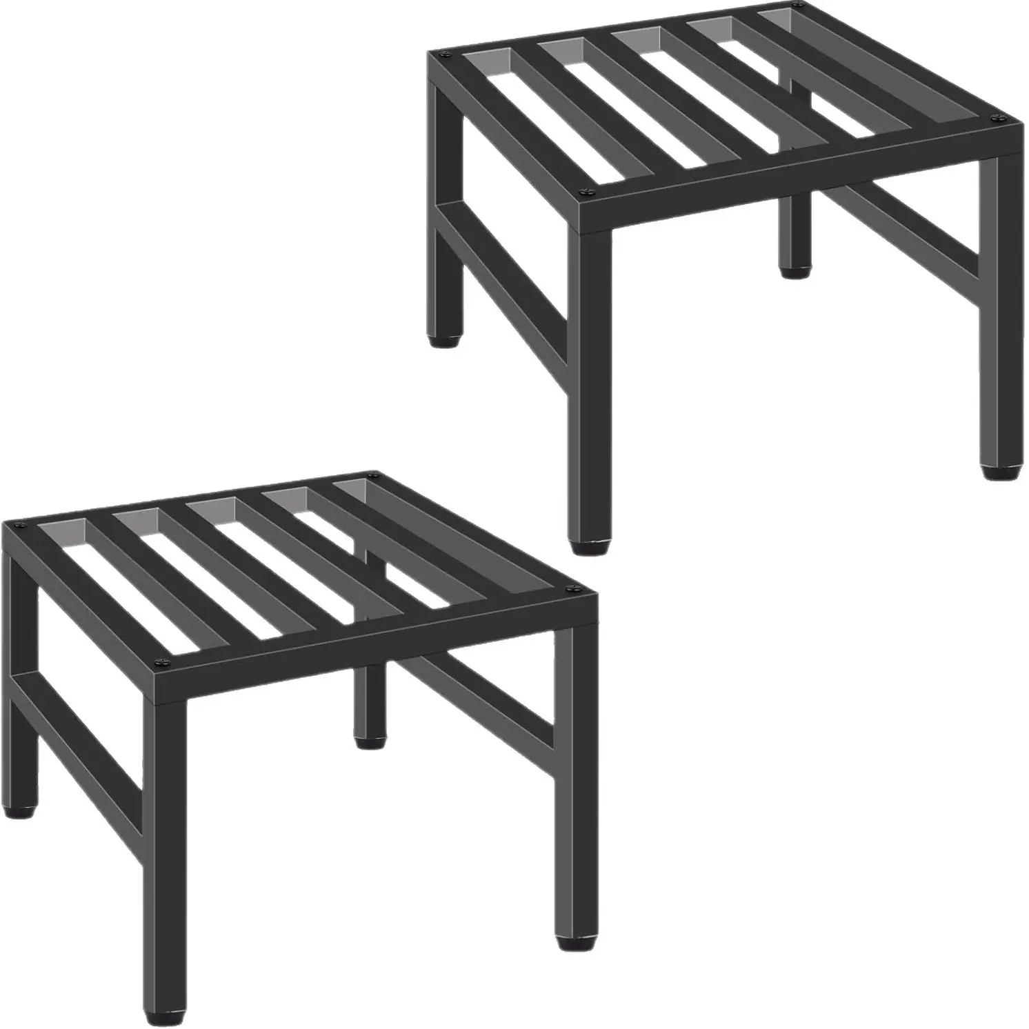 室内室外植物架，重型锻铁基座架室内室外金属植物架，花盆展示架