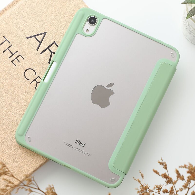 Suitable for Apple New ipad air4 tablet PC acrylic one-piece pen slot mini 6 protective case 12.9