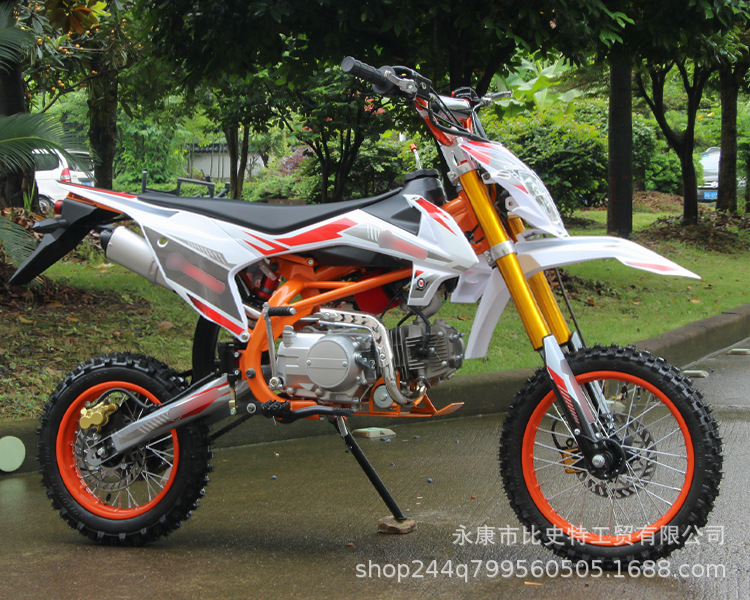 125Cc Off-Road Motorcycle Two-Wheeled Mountain Off-Road Motorcycle All-Terrain Vehicle Fuel-Powered Off-Road Motorcycle