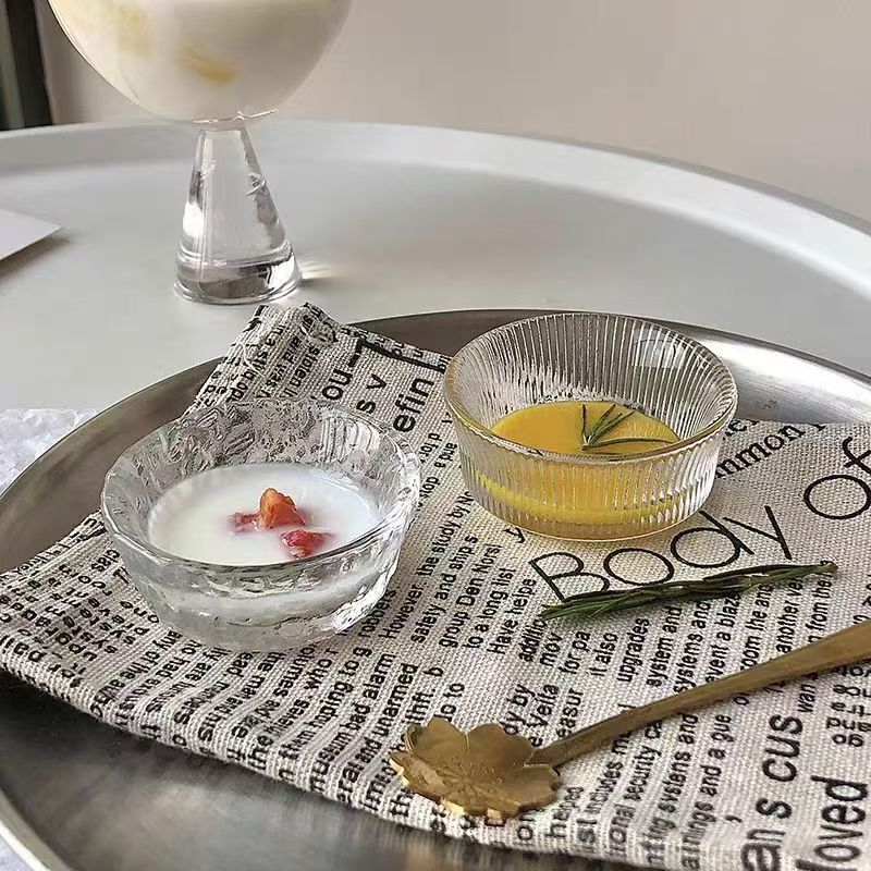 Japanese-Style Glass Barbecue Side Dish Plate, Soy Sauce Dish, Jam Cup, Household Salad Dipping Dish, Seasoning Dish, Ketchup Wholesale