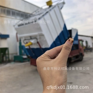 电厂流动箱体仓储干灰集尘车 移动式高负压车载箱体储灰车