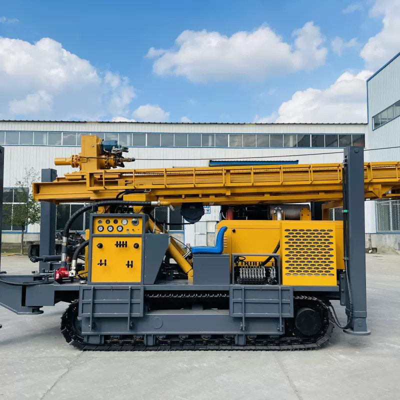 冲击式钻井机设备 FY1000全液压水井钻机