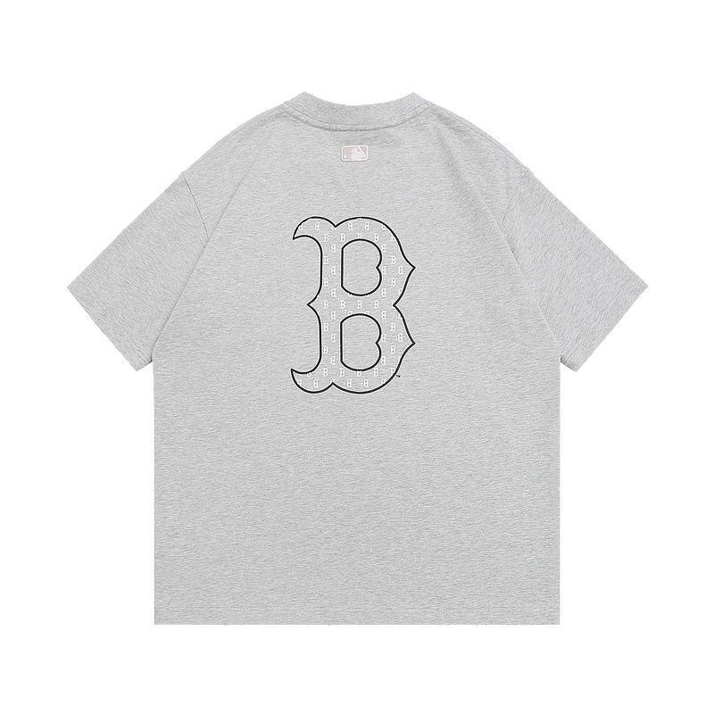 高バージョン.MLB 男女カップル老眼ビッグロゴスポーツカジュアルファッション 25 春の新作半袖 T シャツ|undefined