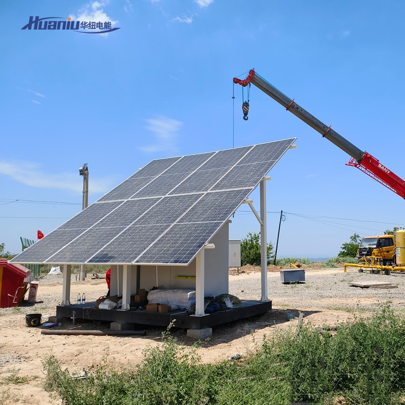 太阳能光伏离网发电系统 野外施工太阳能离网储能系统供电蓄能